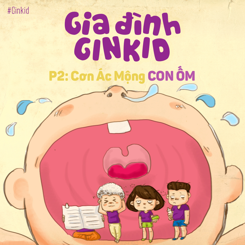 Cơn ác mộng khi con bị ốm