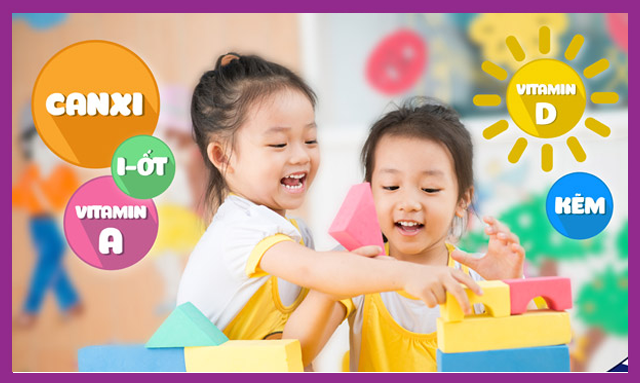 Trẻ cần những vi chất dinh dưỡng nào?