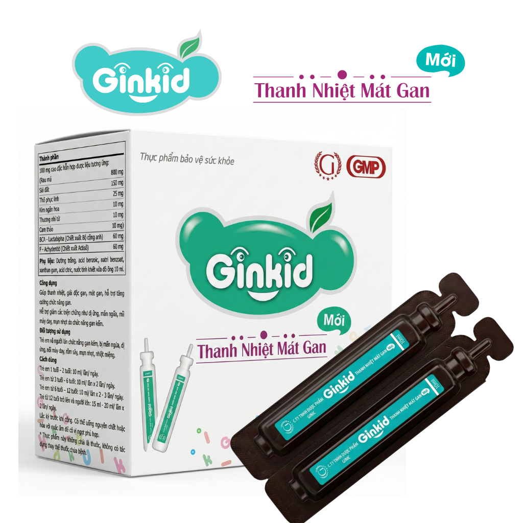 Tpbvsk GINKID THANH NHIỆT MÁT GAN MỚI