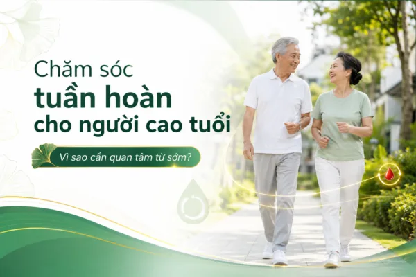 CHĂM SÓC TUẦN HOÀN NÃO Ở NGƯỜI CAO TUỔI ĐÚNG CÁCH