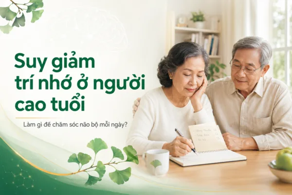 HAY QUÊN Ở NGƯỜI CAO TUỔI: CÁCH CHĂM SÓC TRÍ NHỚ HẰNG NGÀY