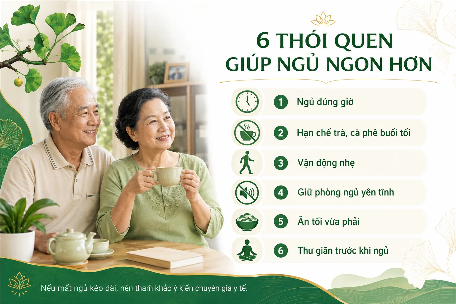 NGƯỜI CAO TUỔI NGỦ KHÔNG SÂU GIẤC: CÁCH HỖ TRỢ GIẤC NGỦ