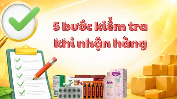 MUA ĐÚNG HÀNG CHÍNH HÃNG GINIC ĐỂ YÊN TÂM: KIỂM TRA 5 BƯỚC