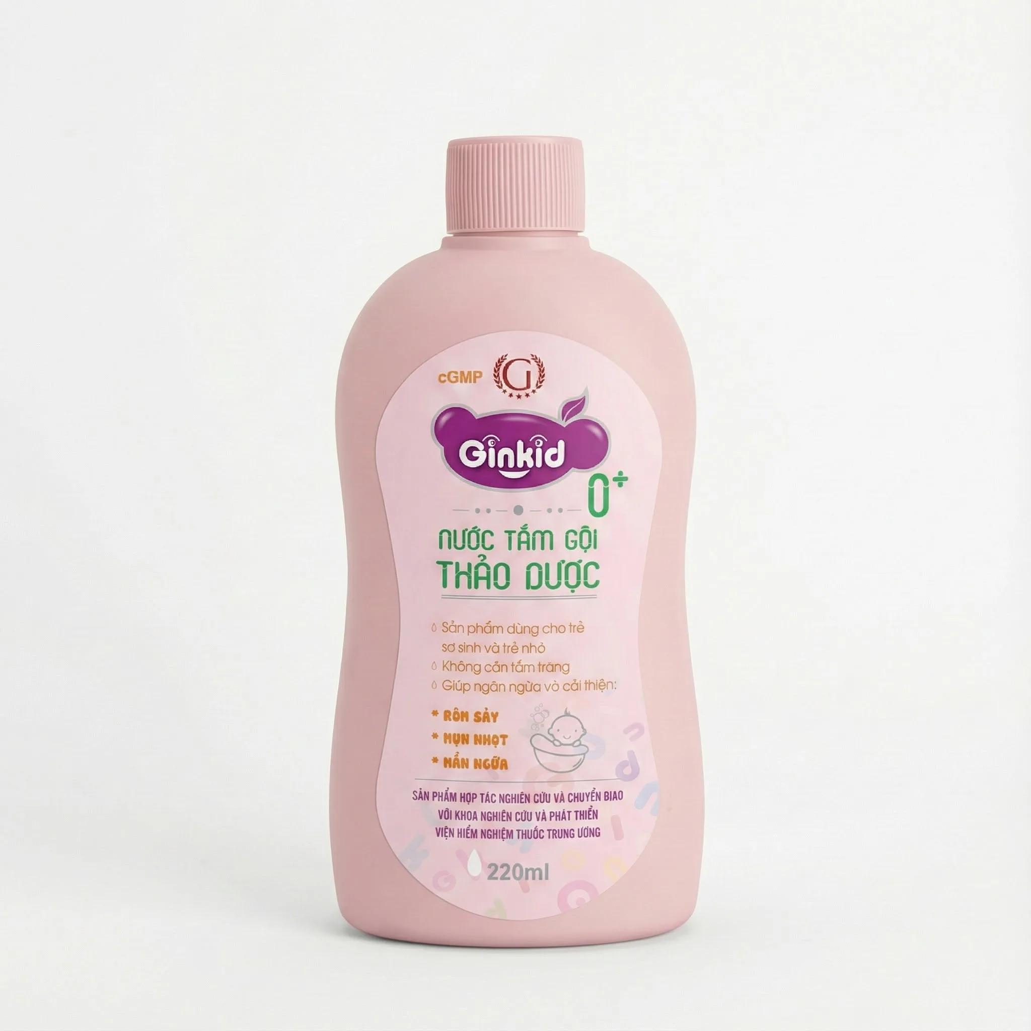 GINKID 0+ NƯỚC TẮM GỘI THẢO DƯỢC GINKID 0+ NƯỚC TẮM GỘI THẢO DƯỢC
