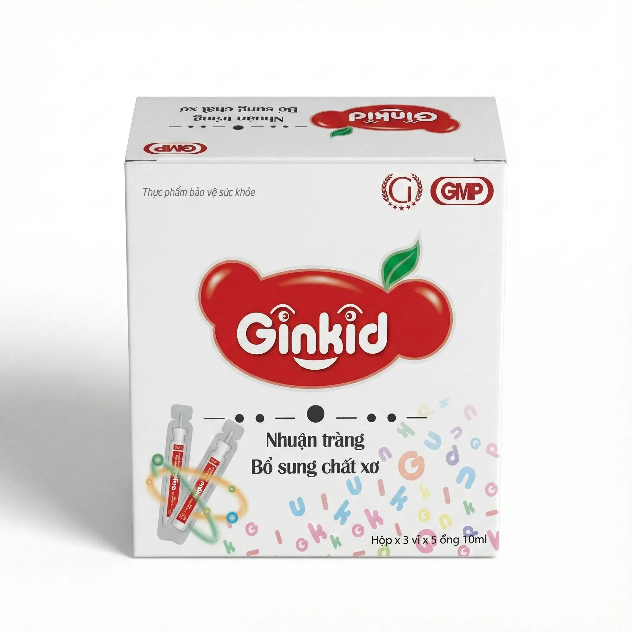 Tpbvsk GINKID NHUẬN TRÀNG BỔ SUNG CHẤT XƠ Tpbvsk GINKID NHUẬN TRÀNG BỔ SUNG CHẤT XƠ