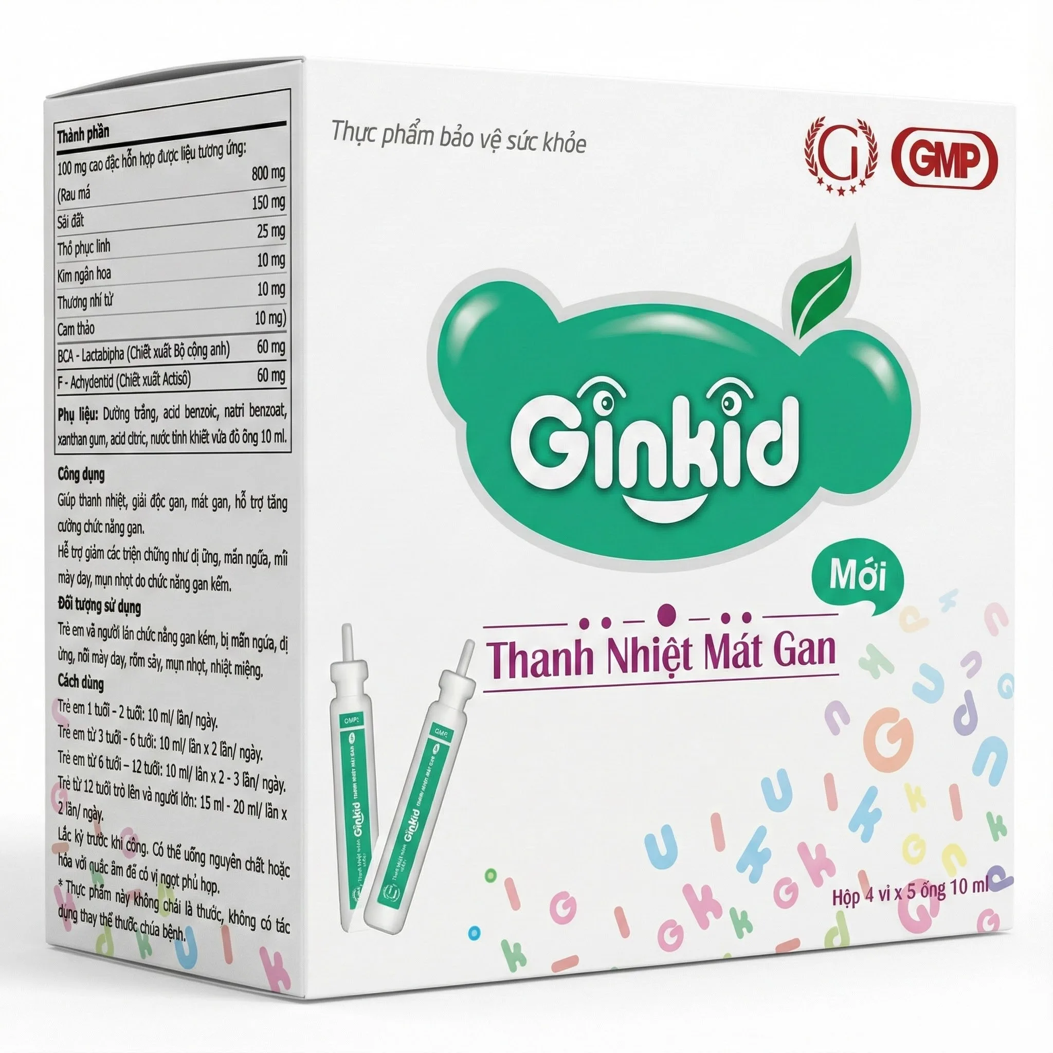 Tpbvsk GINKID THANH NHIỆT MÁT GAN MỚI Tpbvsk GINKID THANH NHIỆT MÁT GAN MỚI