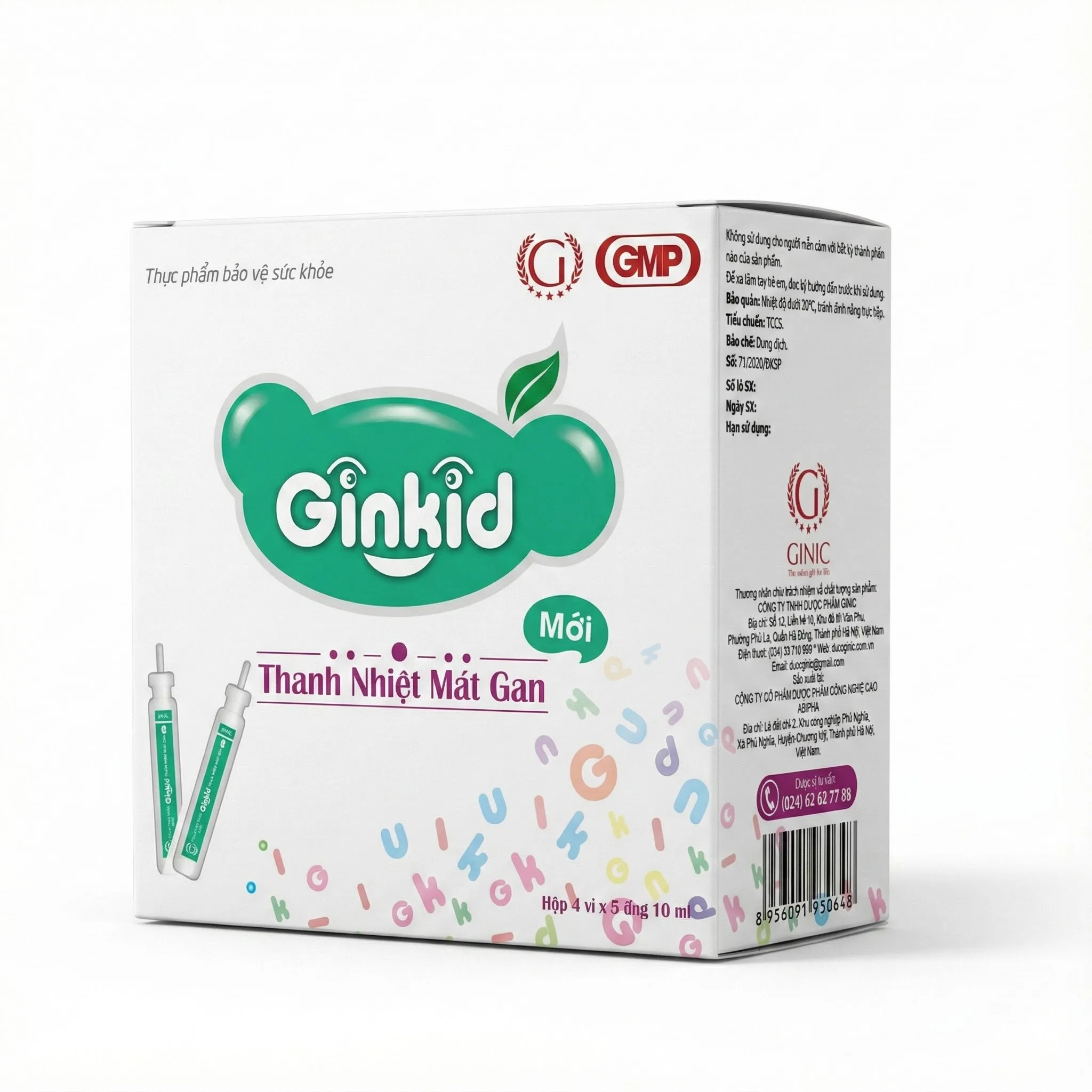 Tpbvsk GINKID THANH NHIỆT MÁT GAN MỚI Tpbvsk GINKID THANH NHIỆT MÁT GAN MỚI