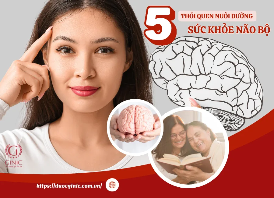 5 THÓI QUEN NUÔI DƯỠNG SỨC KHỎE NÃO BỘ, DUY TRÌ TRÍ NHỚ MINH MẪN 5 THÓI QUEN NUÔI DƯỠNG SỨC KHỎE NÃO BỘ, DUY TRÌ TRÍ NHỚ MINH MẪN